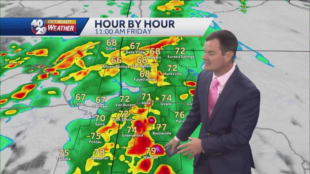 FORECAST: Rain & Storm Threat Continues