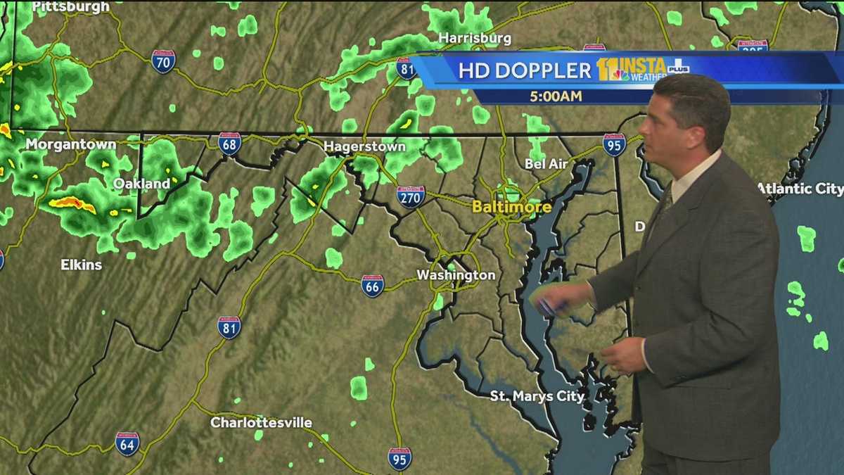 Scattered storms to continue into weekend