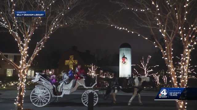 NC: Christmas comes to life at Billy Graham Library - Vimarsana News