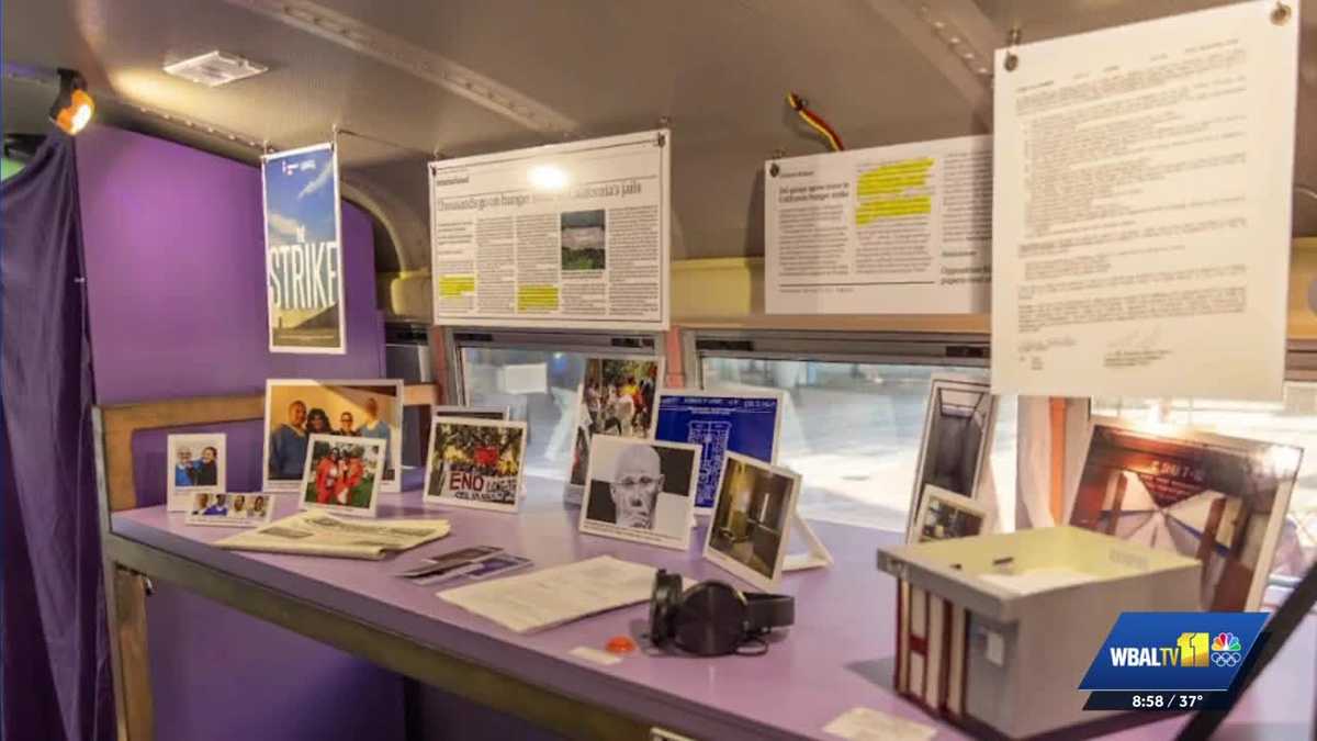 "Journey to Justice" tour: An artist brings his experience in solitary confinement to Baltimore