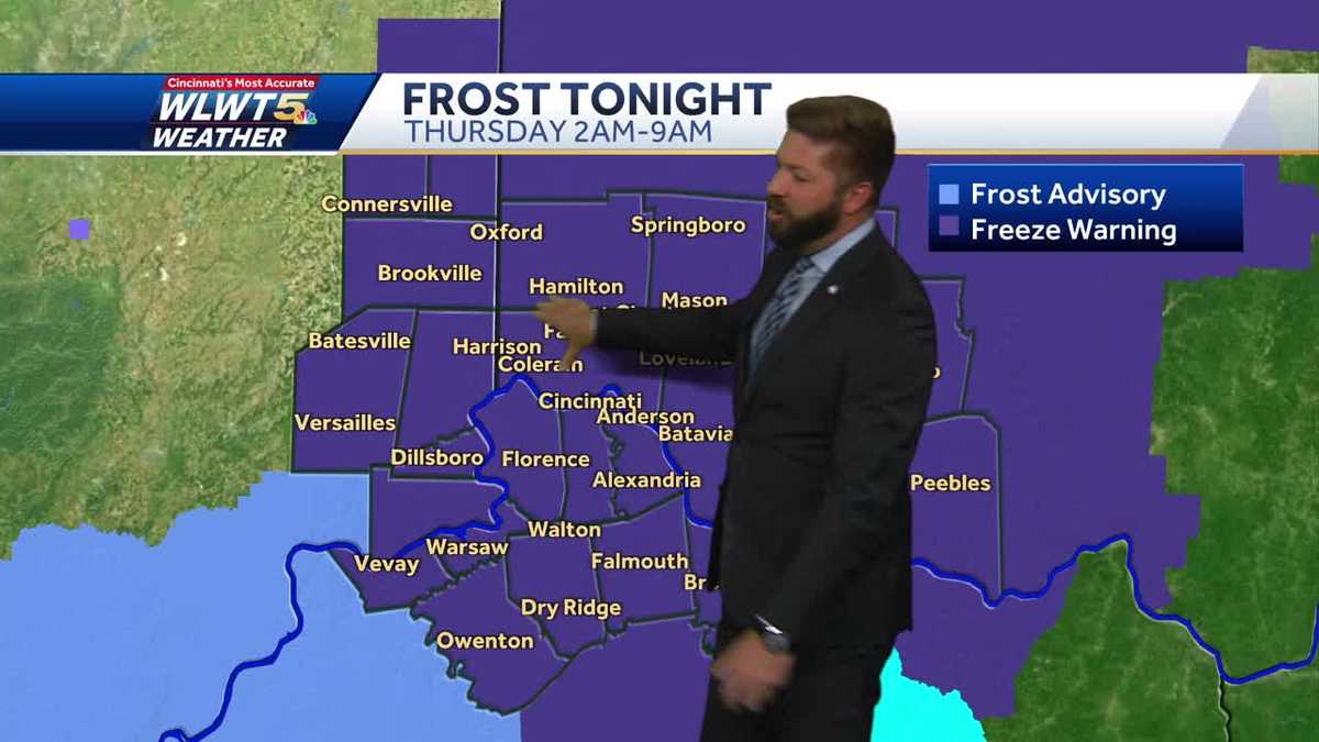 Another frost threat lingers into Thursday morning