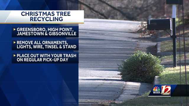North Carollina: Here's how to recycle live trees in the Piedmont Triad - Vimarsana News