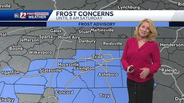 Morning FROST Advisory, Cloudy, Cool, & Gusty - Vimarsana News