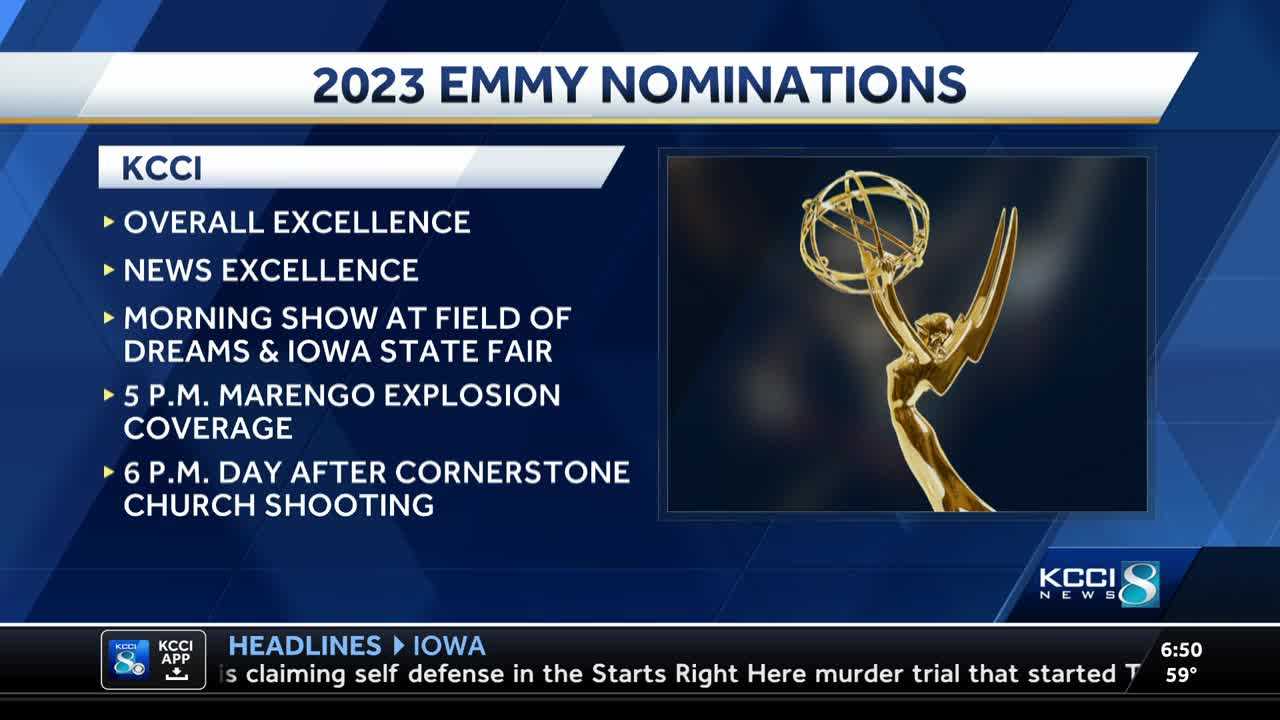 KCCI Nominated For More Than A Dozen Regional Emmy Awards