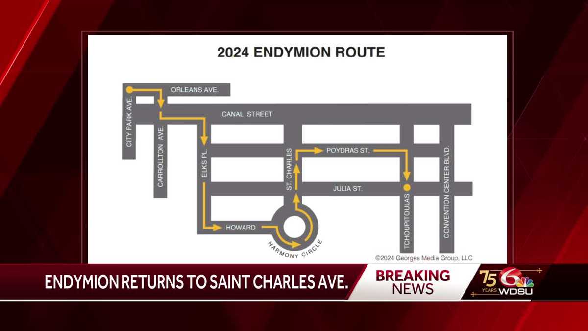 Endymion extends the 2024 parade route