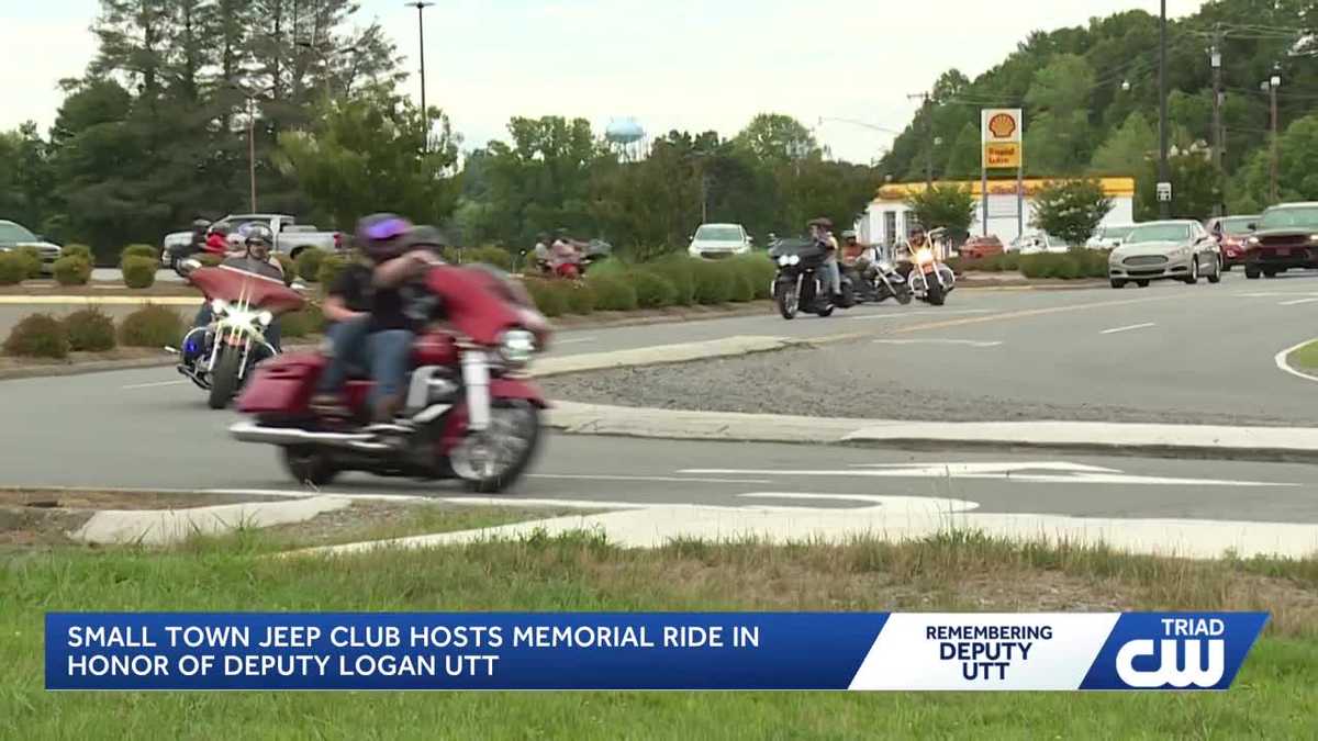 Small Town Jeep Club honors Deputy Logan Utt with memorial ride