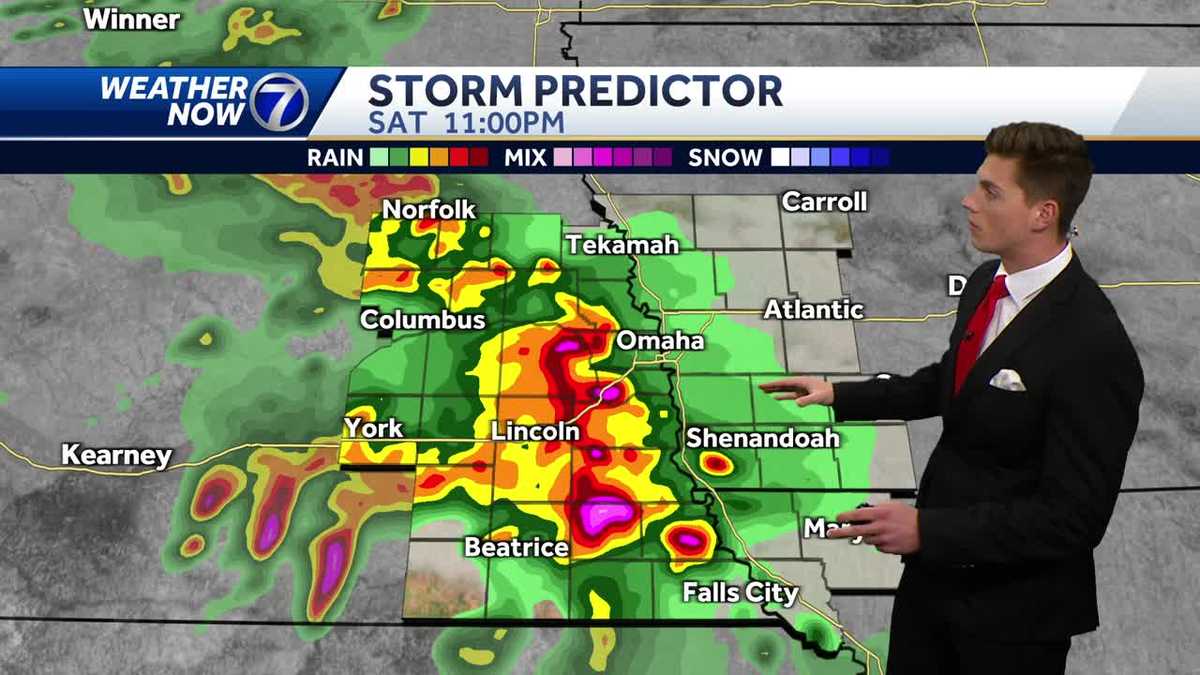 Omaha Area Braces for Severe Storms: Winds, Hail, and Flash Flooding Possible