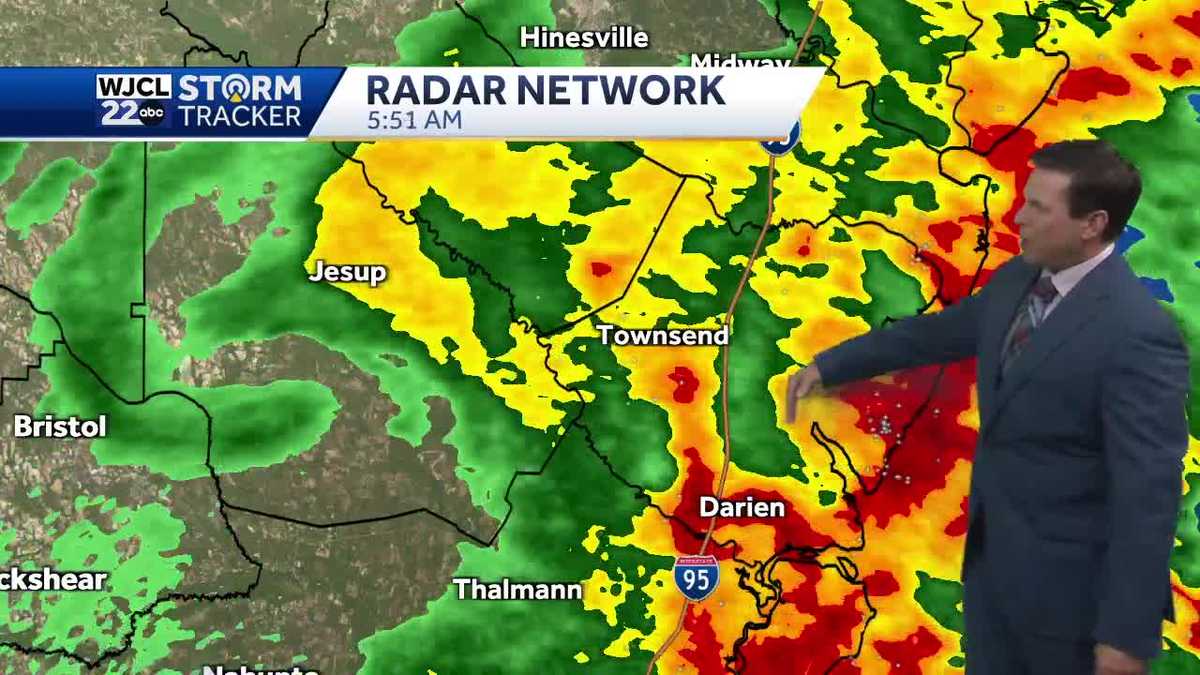 Some much needed rain today, but dry weather returns by tomorrow - WJCL