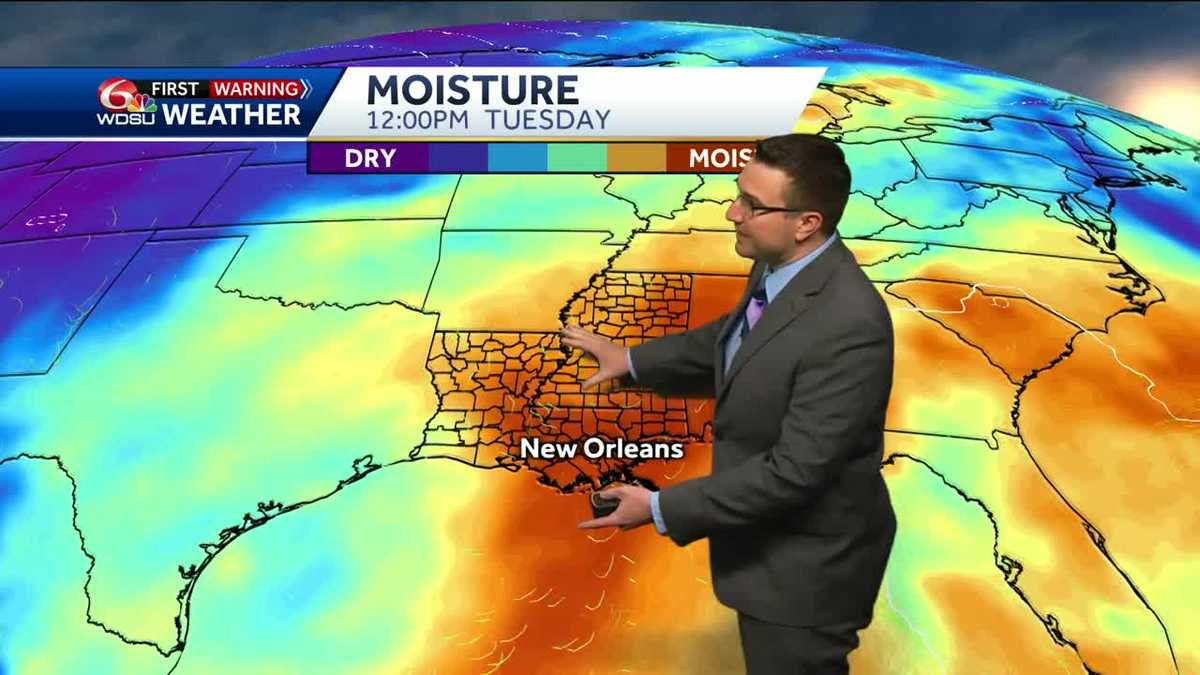 Increasing rain chances this week, then it turns hot again