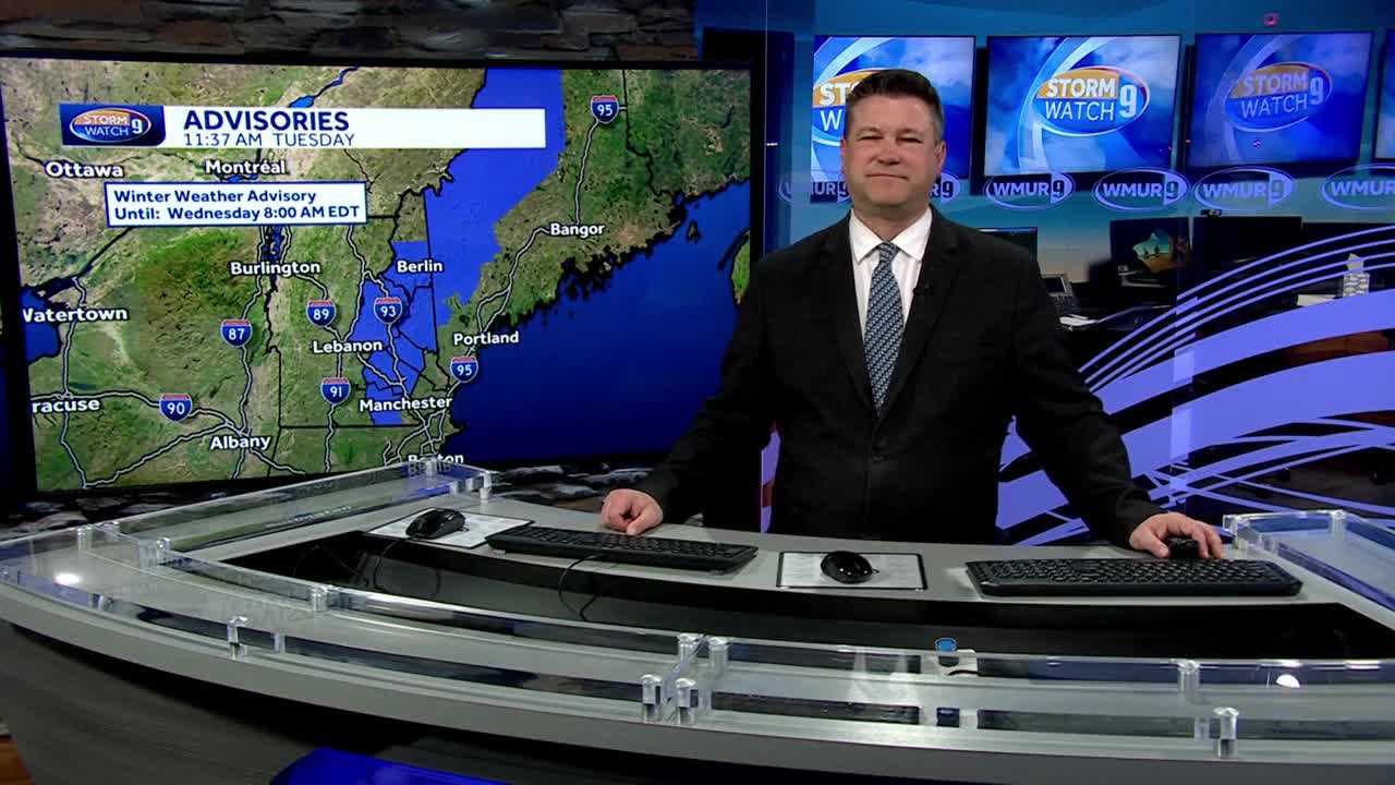 NH Forecast Video: Patchy Freezing Drizzle Could Make For Slippery Spots