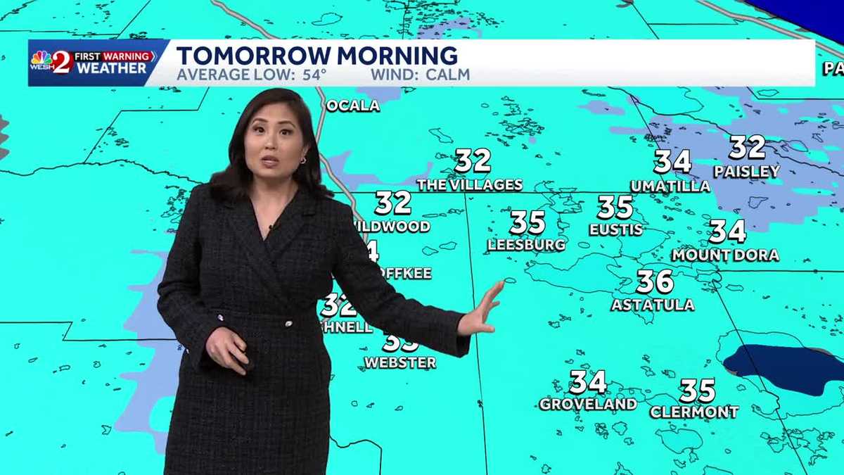 Frost Advisories Tomorrow Morning | February 24th Forecast
