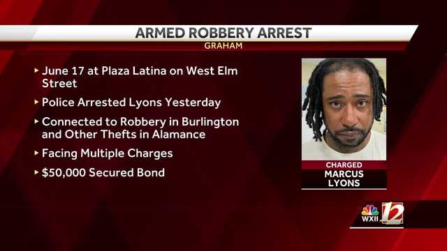 North Carolina police arrest man for armed robbery - Vimarsana News