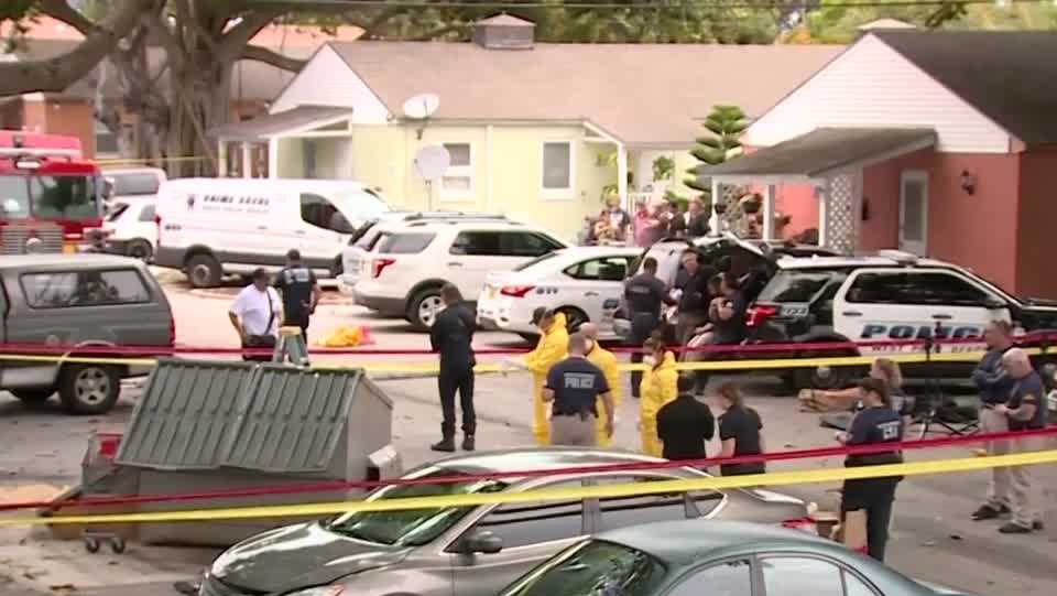 Two arrested after body found in Florida dumpster
