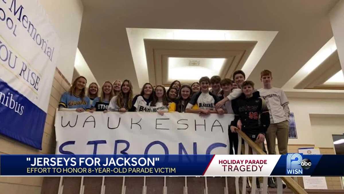 Waukesha parade tragedy: Wear jerseys Friday to honor Jackson Sparks