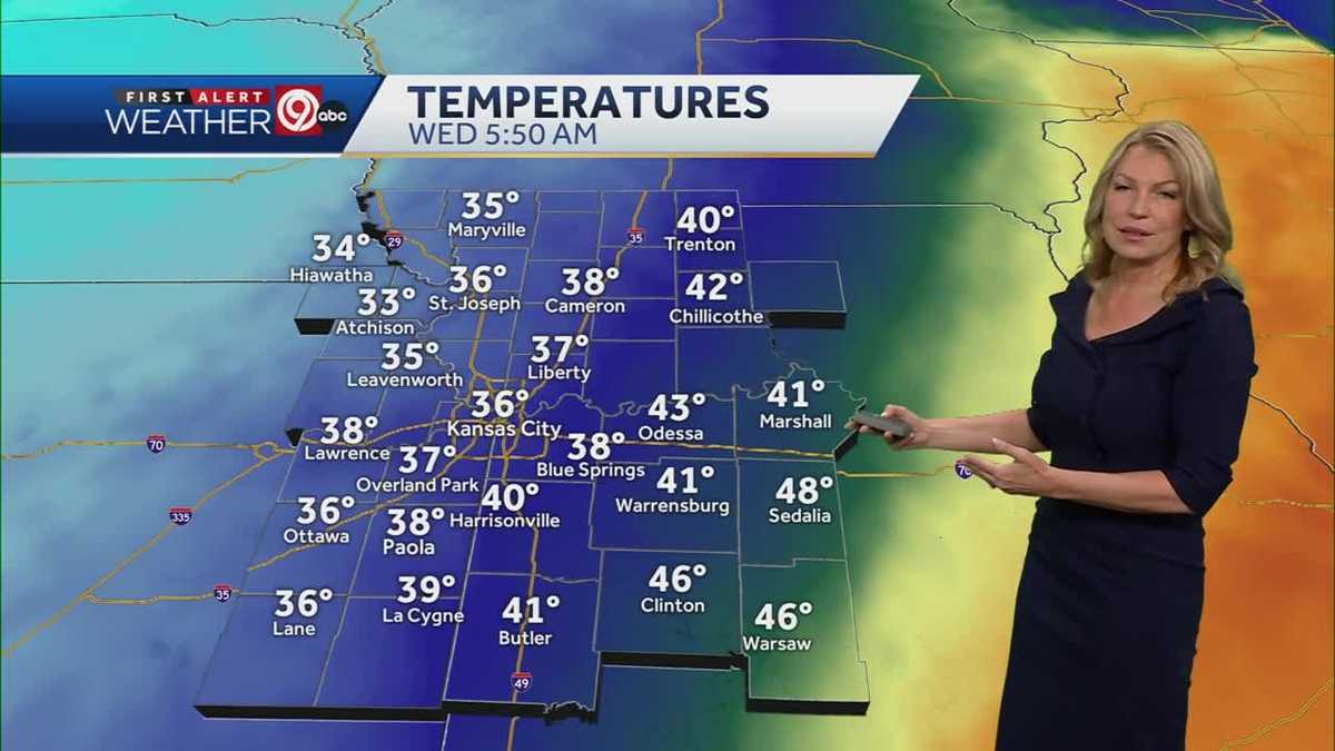 KANSAS CITY WEATHER: Storms move out, clear skies move in