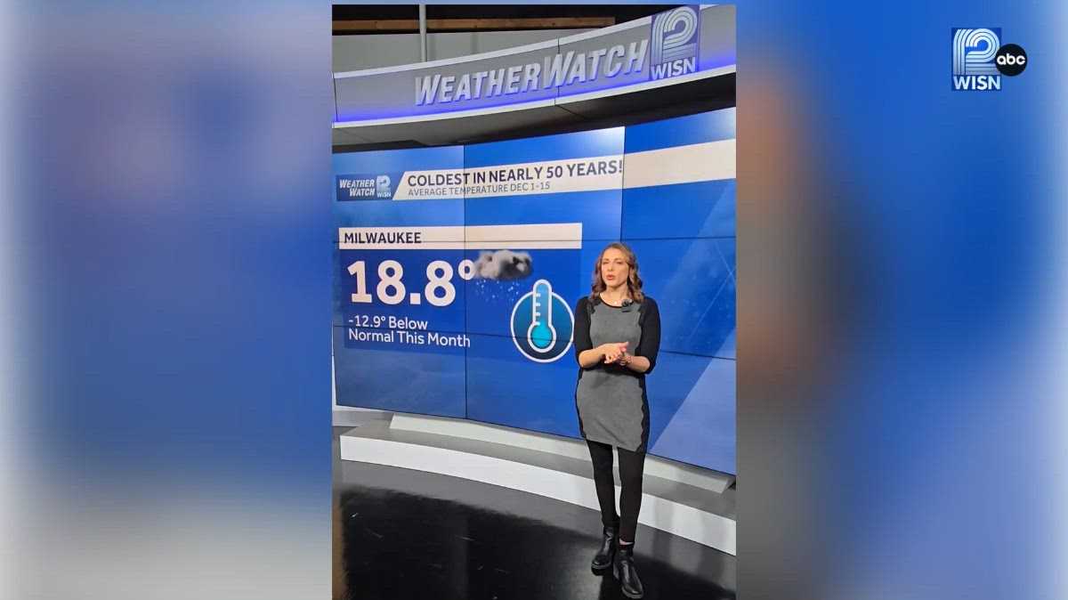 Milwaukee records coldest December start in nearly 50 years