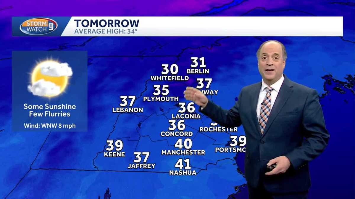 Video: Quiet weekend ahead in New Hampshire