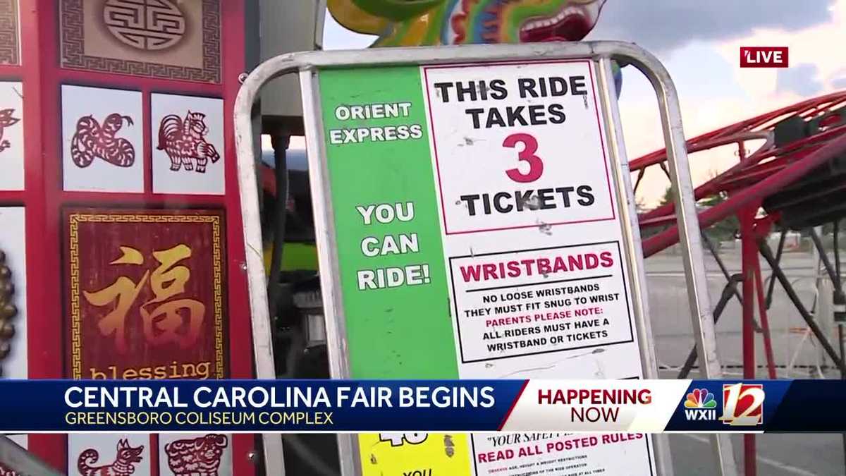 Central Carolina Fair opens in Greensboro