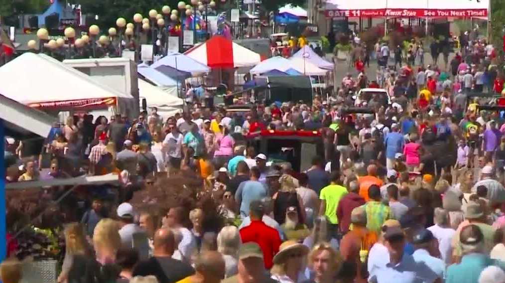 Which records were broken at the Iowa State Fair this year?