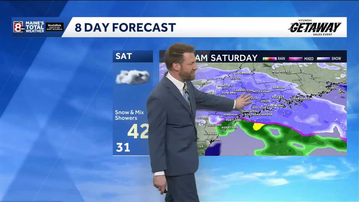 Rain and wet snow this evening
