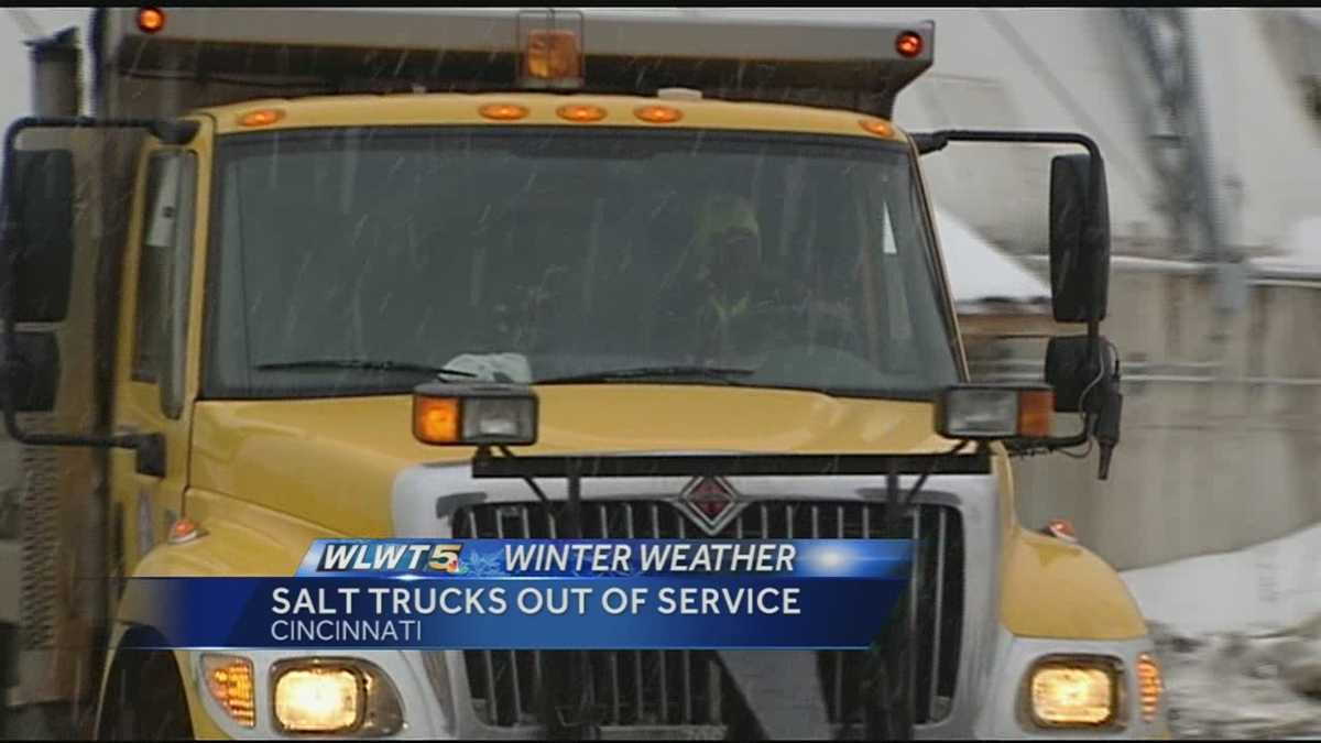 Cincinnati's aging plows pose challenge for clearing streets