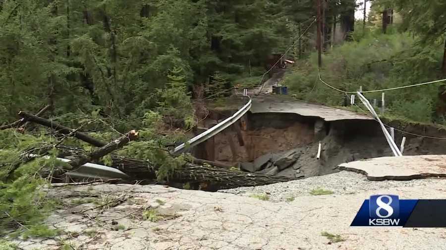 water issues and road damages continue in boulder creek.