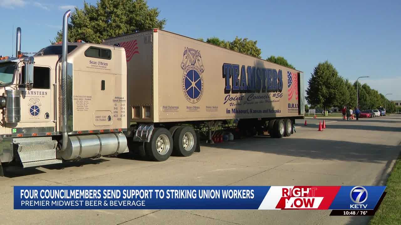 ketv.com - Aaron Hegarty - Omaha city councilmembers sign letter to beer distributor as strike continues beyond four-month mark
