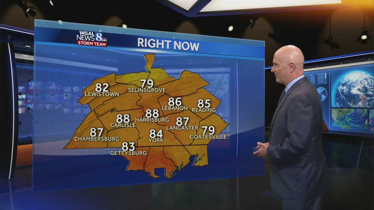 Joe Calhoun's Forecast: Stray shower possible
