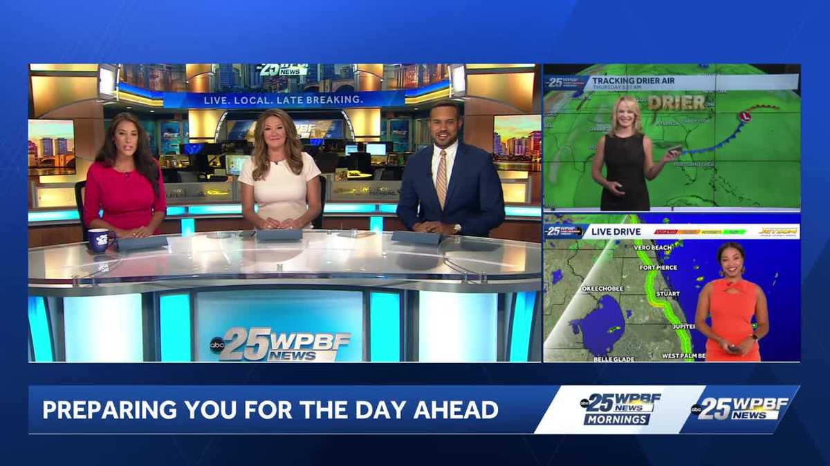 South Florida cold front clears in time for sunny, dry weather by ...