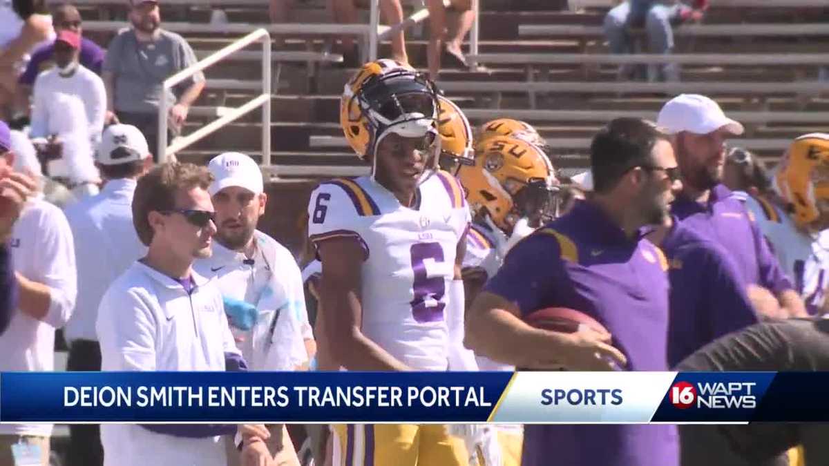 LSU receiver and Jackson native Deion Smith enters transfer portal