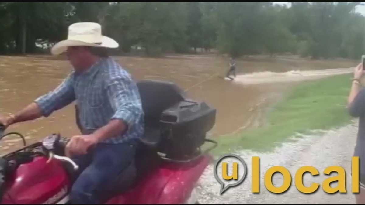 TV viewers send in pictures of Arkansas flash flooding