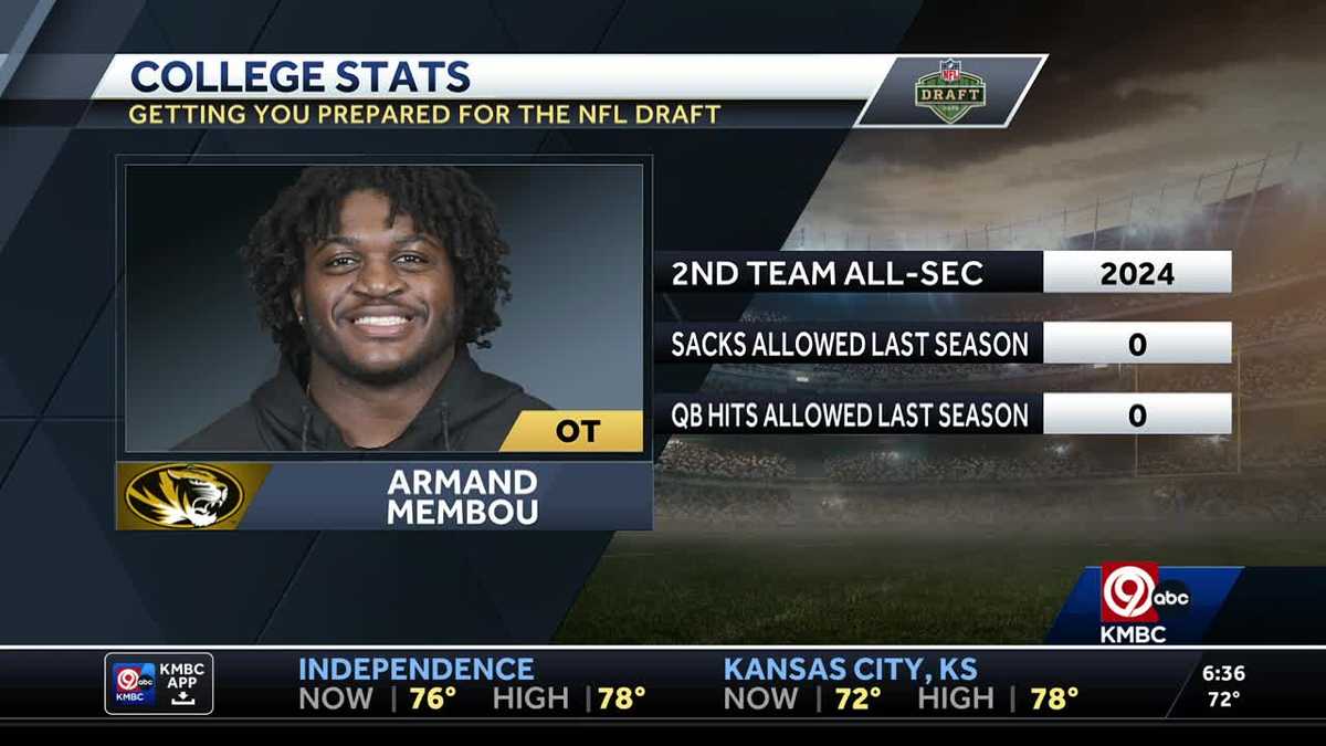 Lee’s Summit’s Armand Membou projected as top 10 NFL Draft pick