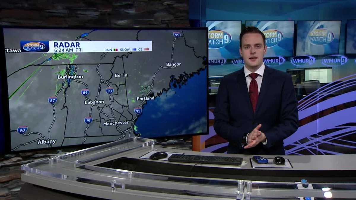 Video Showers, thunder today