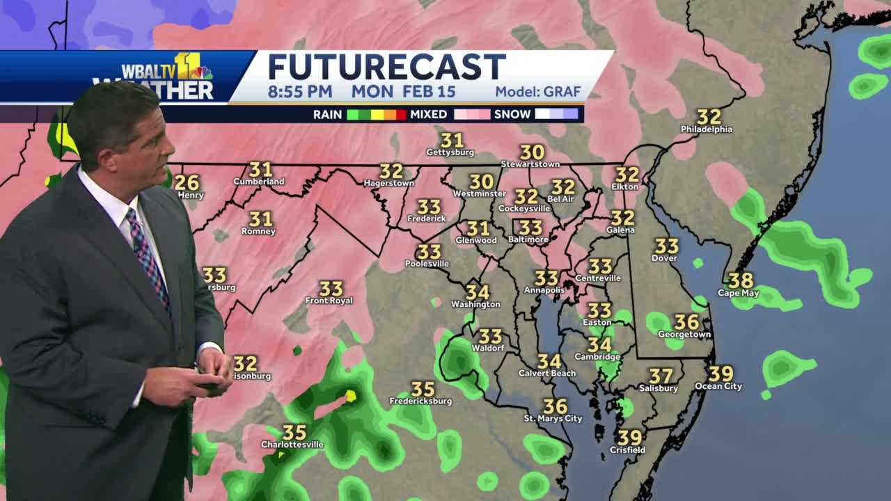 Freezing Rain, Icing Possible Monday Night