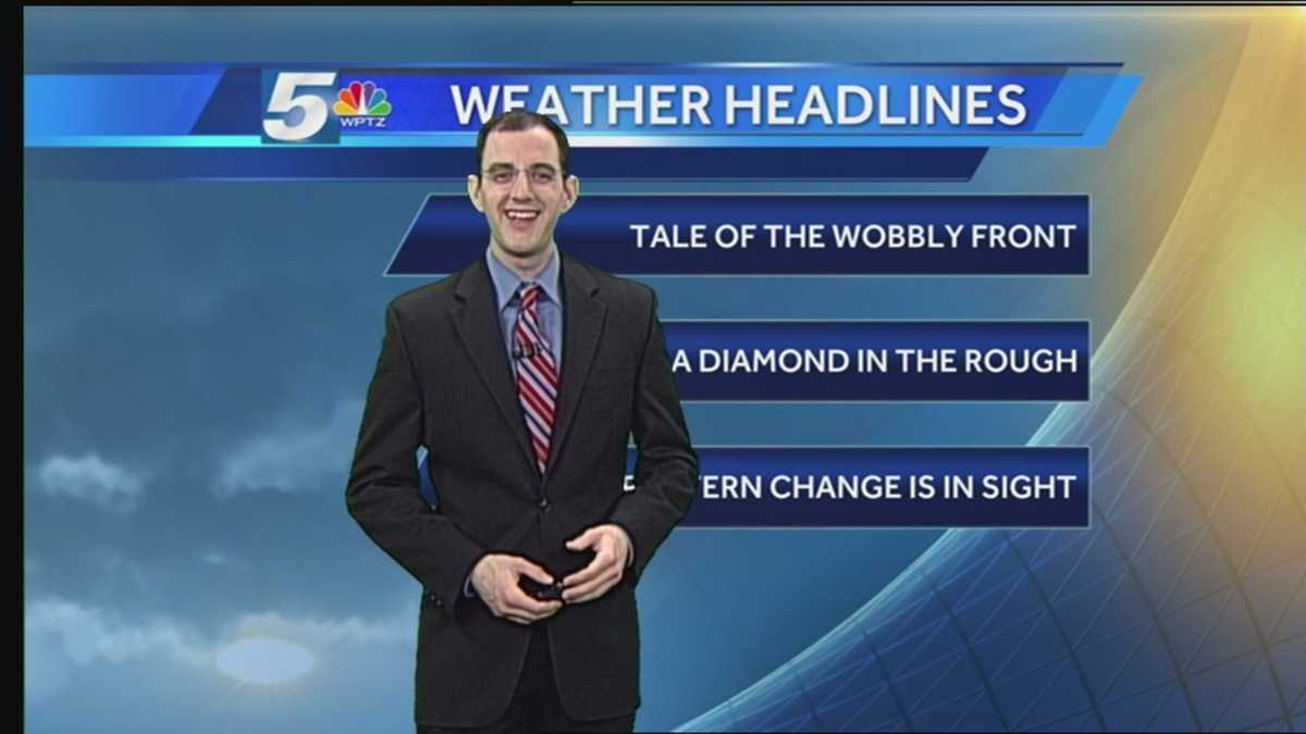 Cool and unsettled start to the week