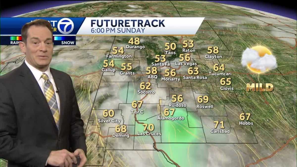 Eric's KOAT 7 Weather Forecast for Feb.10