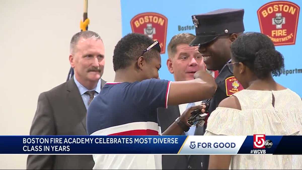 5 For Good: Boston fire academy celebrates most diverse class in years