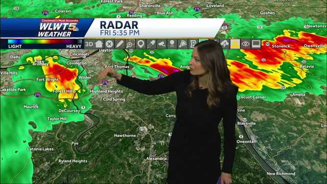 Stormy Friday evening
