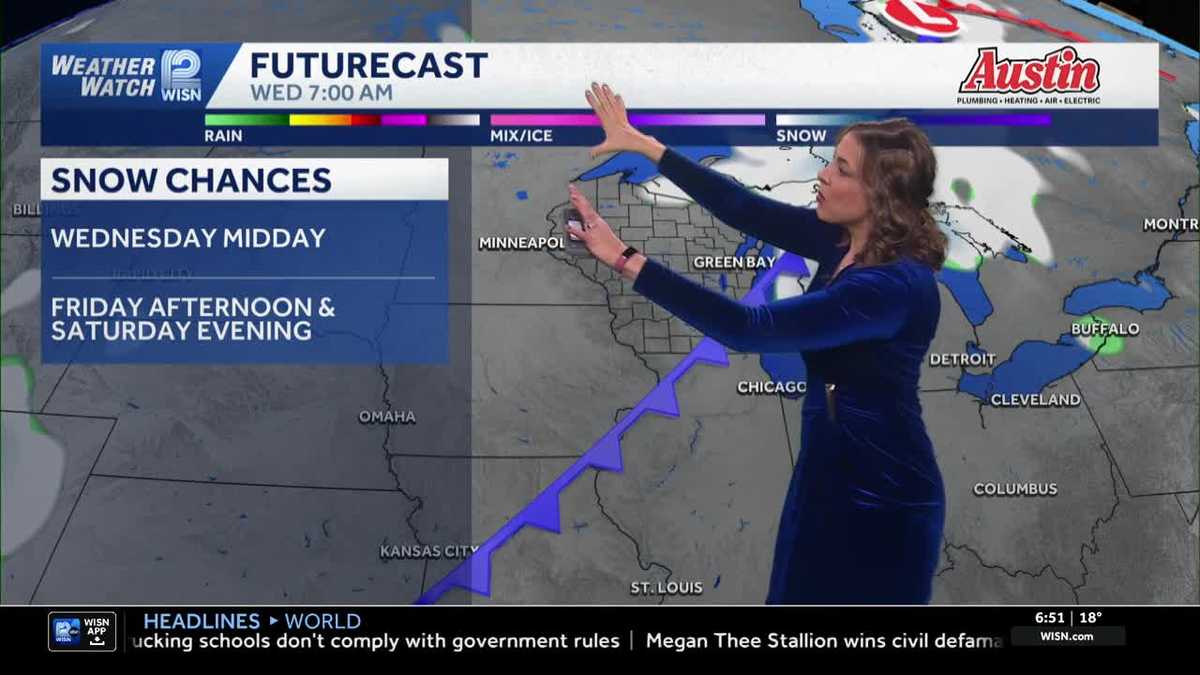 Cold and Snowy Stretch for SE Wisconsin
