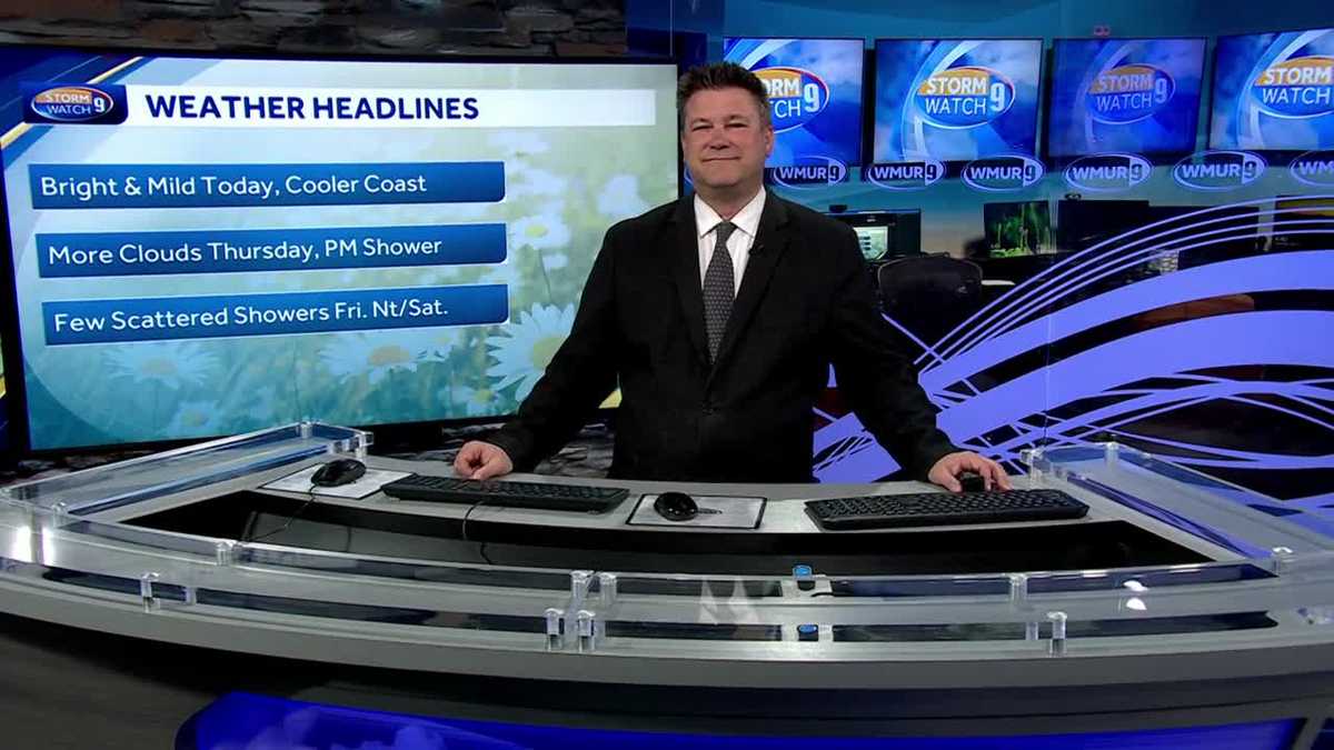 Video: Sunny start before clouds roll in