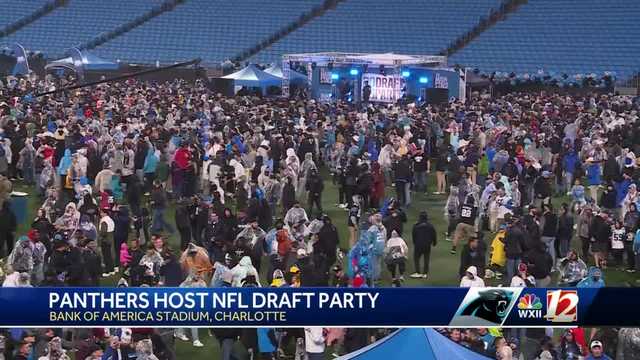 Carolina Panther fans celebrate #1 draft pick in Charlotte - Vimarsana News