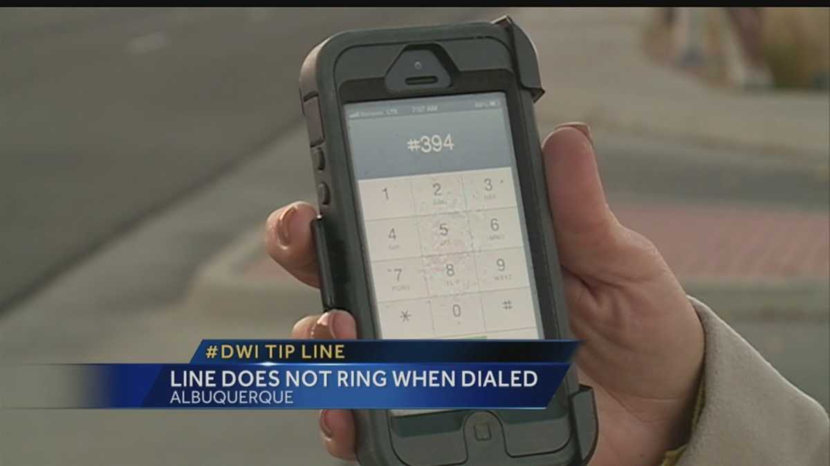 DWI Hotline Down