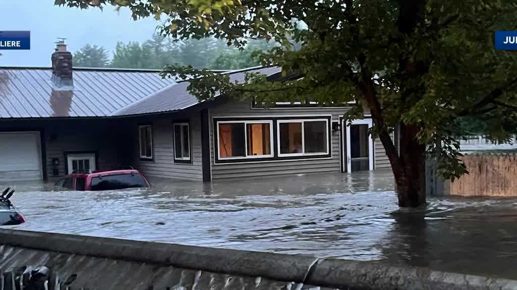 How the town of Johnson has progressed near the anniversary of historic flooding