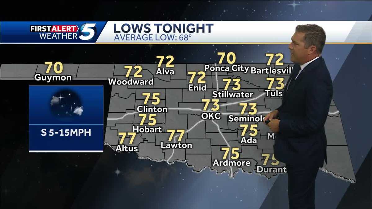 TIMELINE: Storm chances return Wednesday evening - KOCO