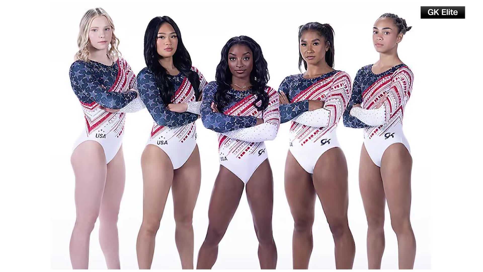 Team USA gymnastics leotards unveiled for Paris Olympics