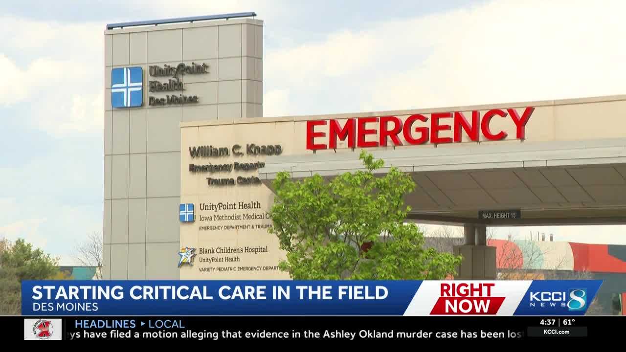 Des Moines paramedics can now give blood on scene. It's transforming trauma care.