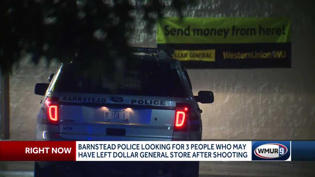 Barnstead police look for 3 people who might have left store after