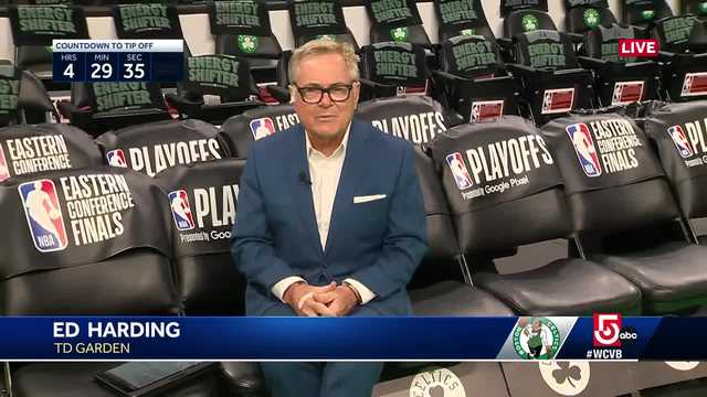 Ed Harding sits on Celtics Bench ahead of Game 7 - Vimarsana News