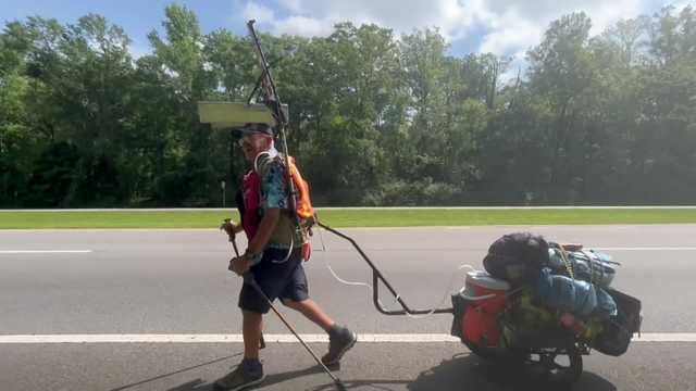 Georgia: Man walks across U.S. after losing son to suicide - Vimarsana News