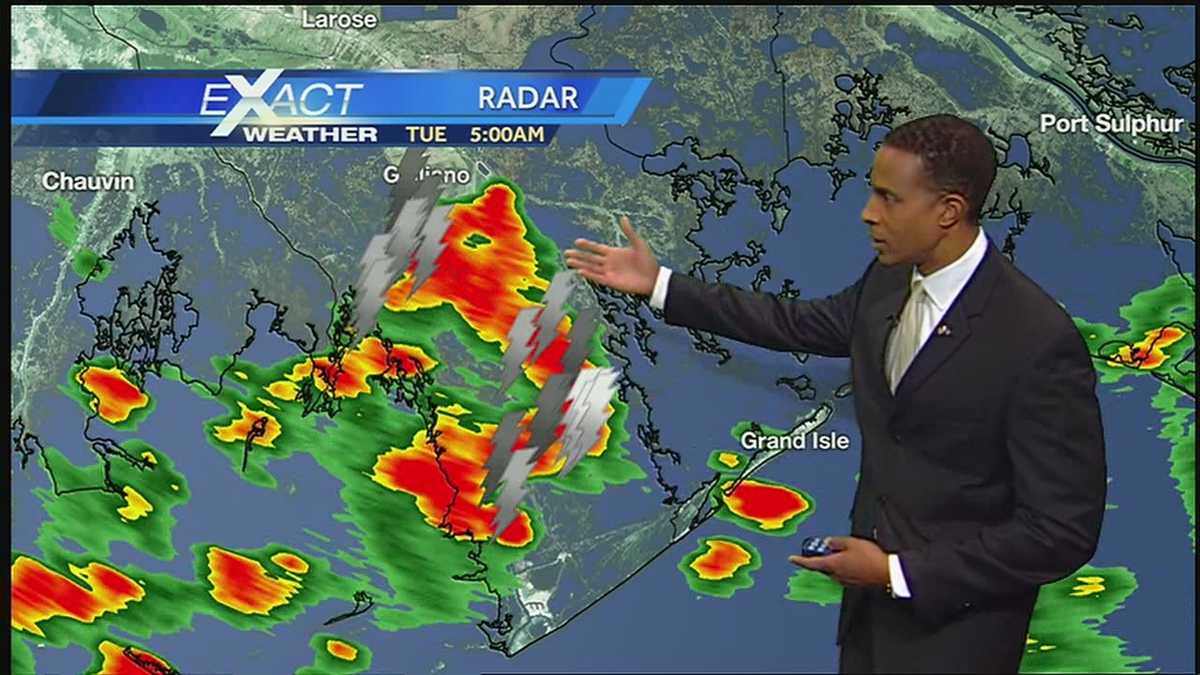 A Mostly Cloudy Tuesday With Scattered Showers and Storms